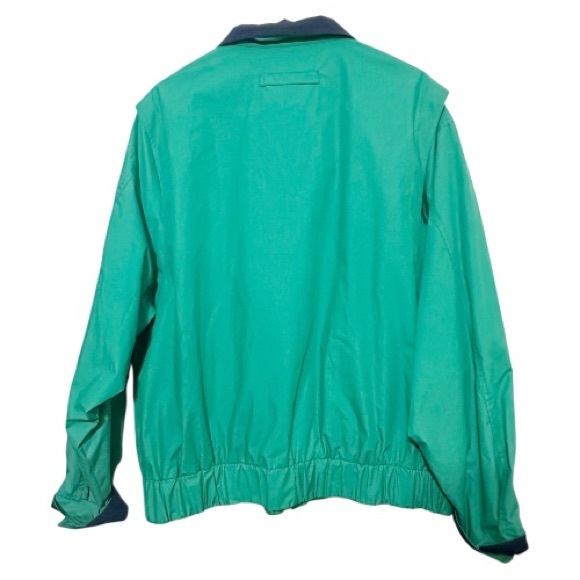 London Fog Vintage Men’s Green and Navy Weatherproof Jacket - Size XL - Picture 4 of 6